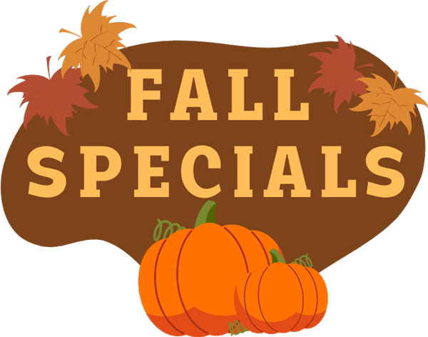 Fall Specials graphic